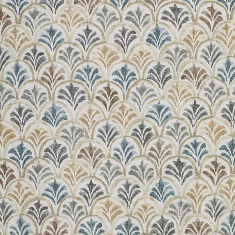 Indoor Fabric * | Magnolia Home Countess Harbor 54 Fabric