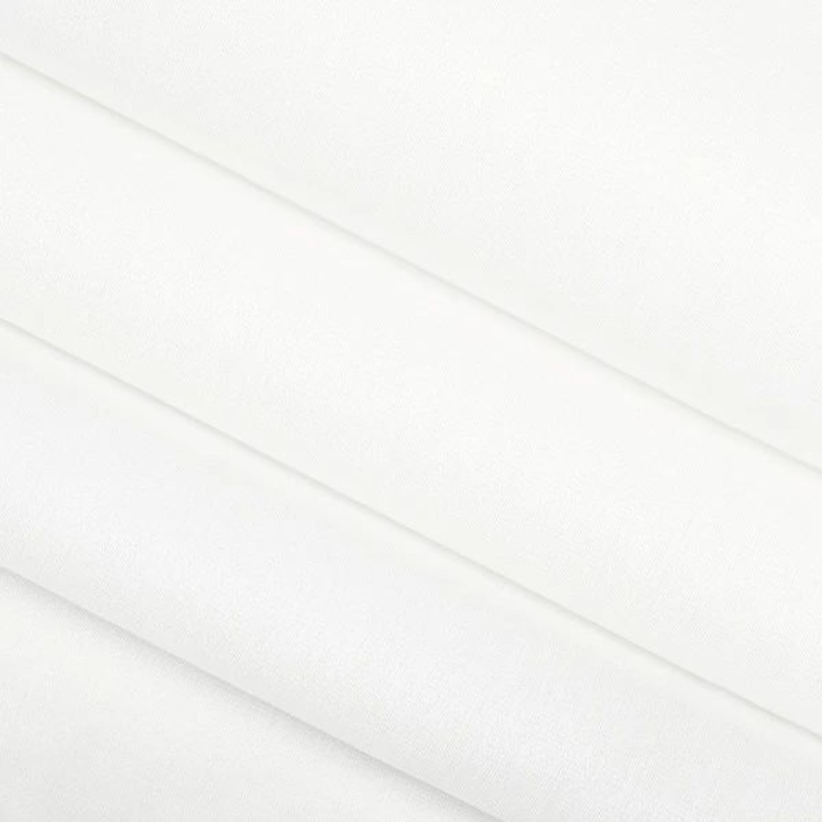 Indoor Fabric * | Drapery Lining White 54" Fabric