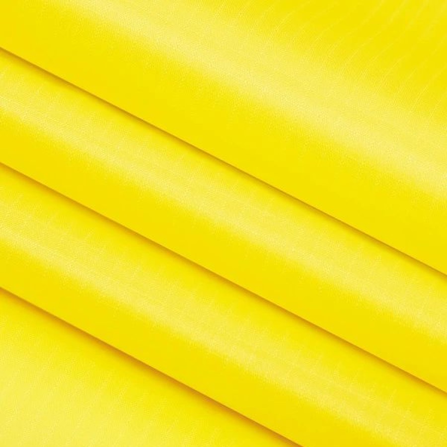 Marine Fabric * | Ripstop 0.75 Oz. Yellow 60 Nylon Sailcloth