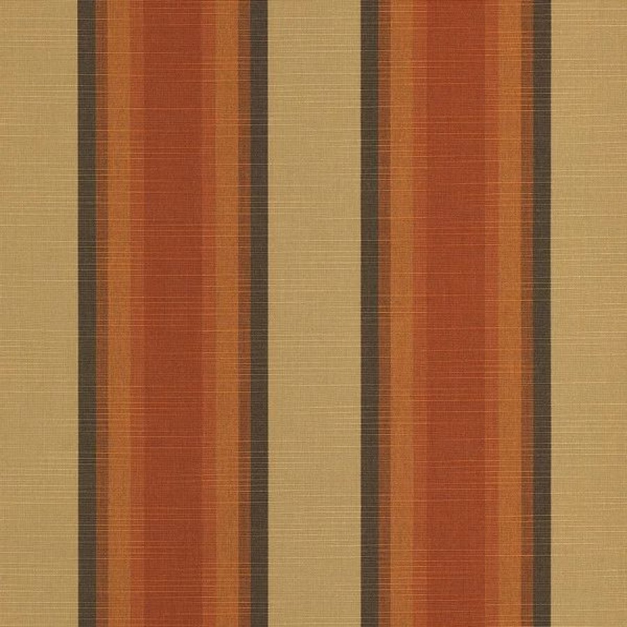 Outdoor Living Fabric * | Sunbrella Awning Stripe 4857-0000 Colonnade Redwood 46 Fabric