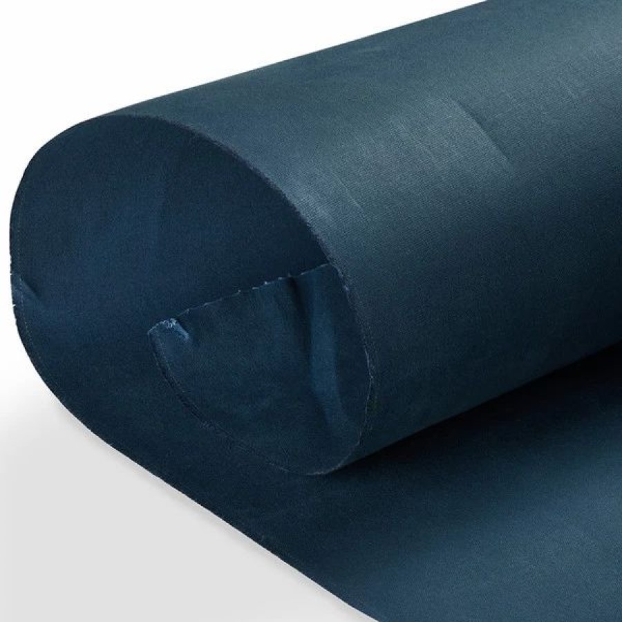 Hobby Fabric * | Durawax Heavy Waxed Canvas Cotton Duck 12 Oz. Blue 57 Fabric