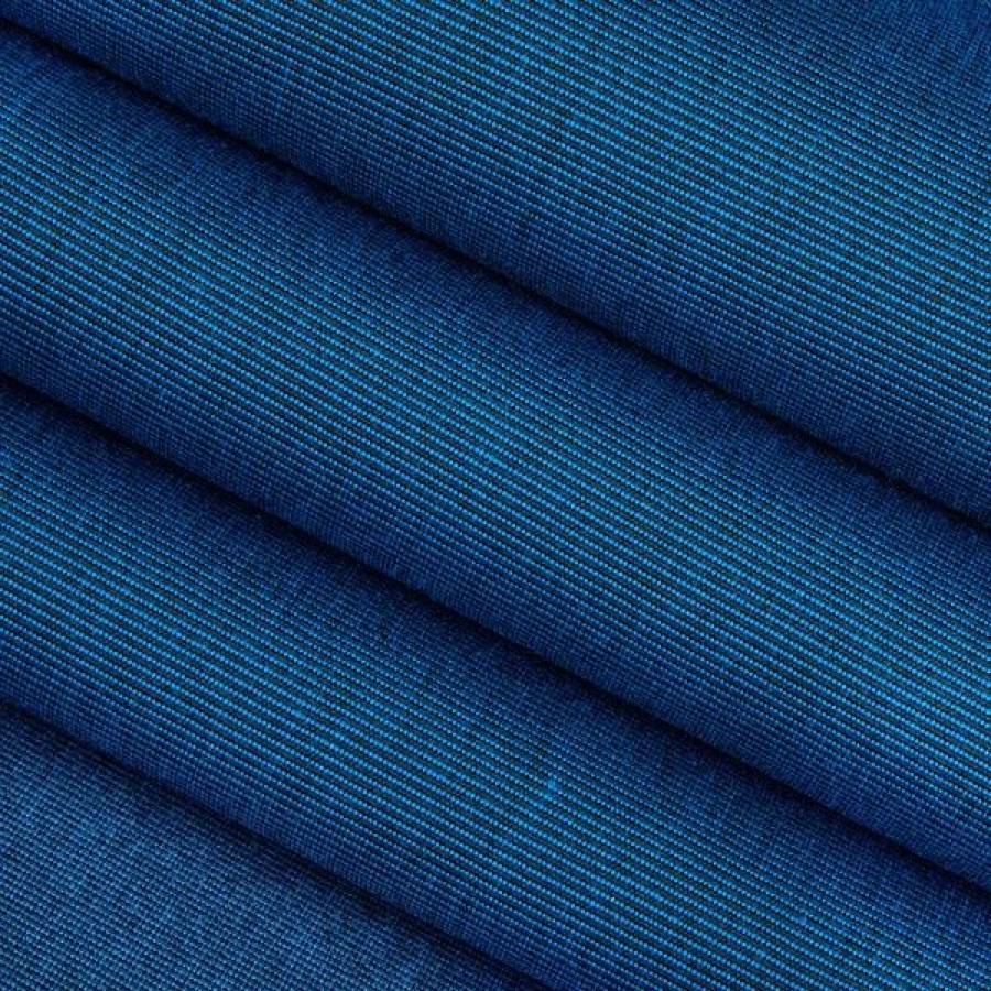 Marine Fabric * | Sunbrella Seamark Royal Blue Tweed 60 Fabric