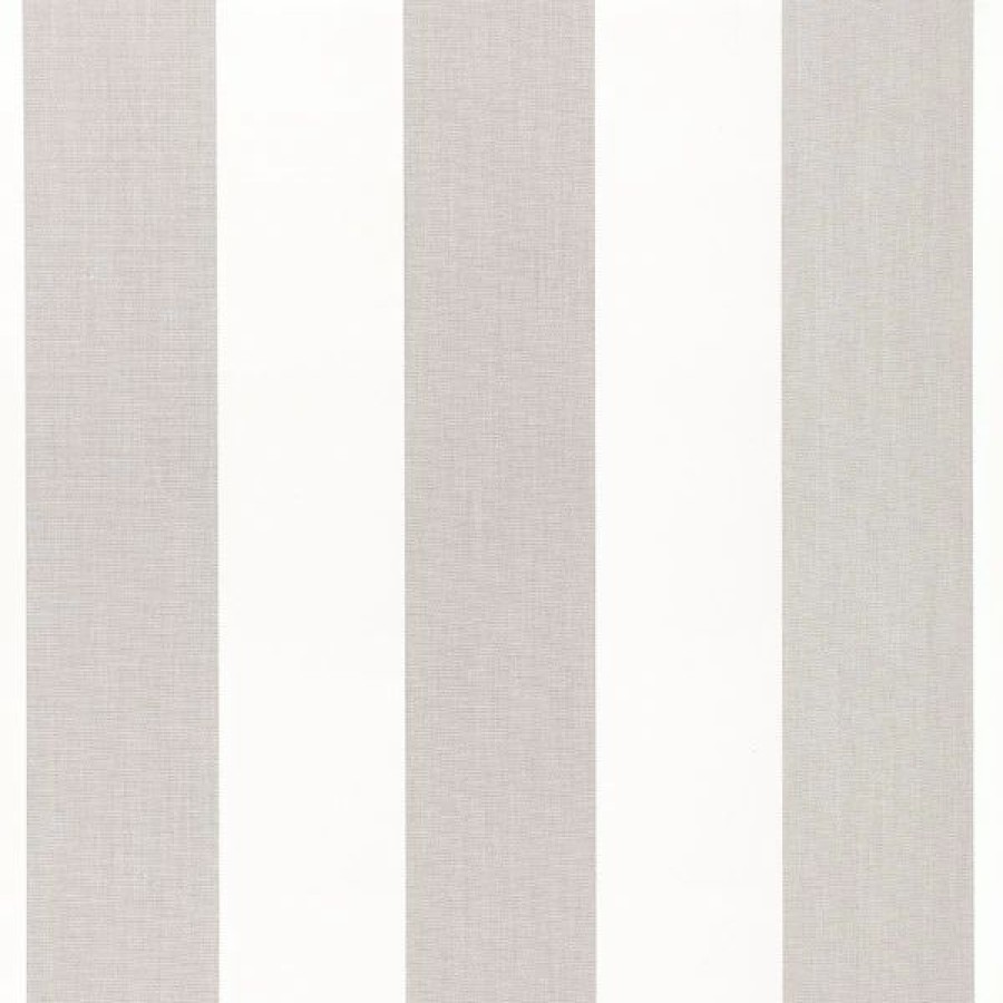 Outdoor Living Fabric * | Sunbrella Awning Stripe 4752-0000 Beaufort Cloud 46 Fabric