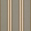 Outdoor Living Fabric * | Sunbrella Awning Stripe 4768-0000 Preston Stone 46 Fabric