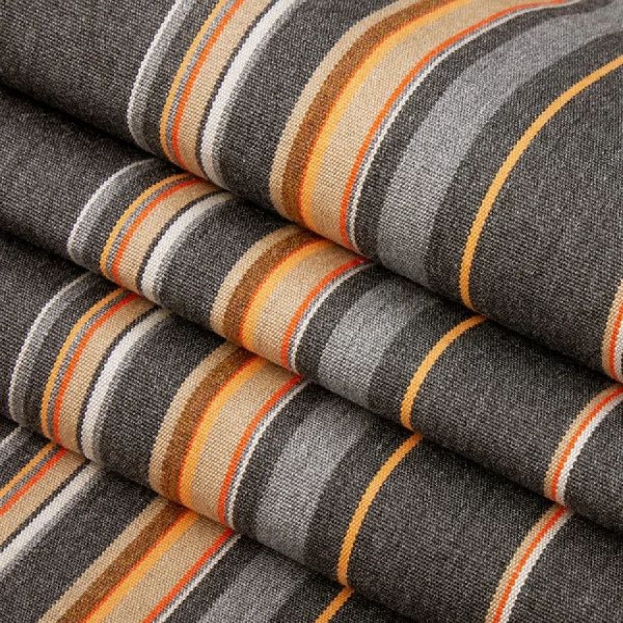 Indoor Fabric * | Sunbrella 58002-0000 Stanton Greystone 54 Upholstery Fabric