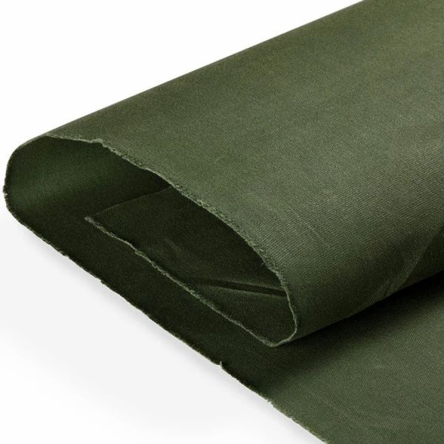 Hobby Fabric * | Durawax Light Waxed Canvas Cotton Duck 12 Oz. Sage 57 Fabric