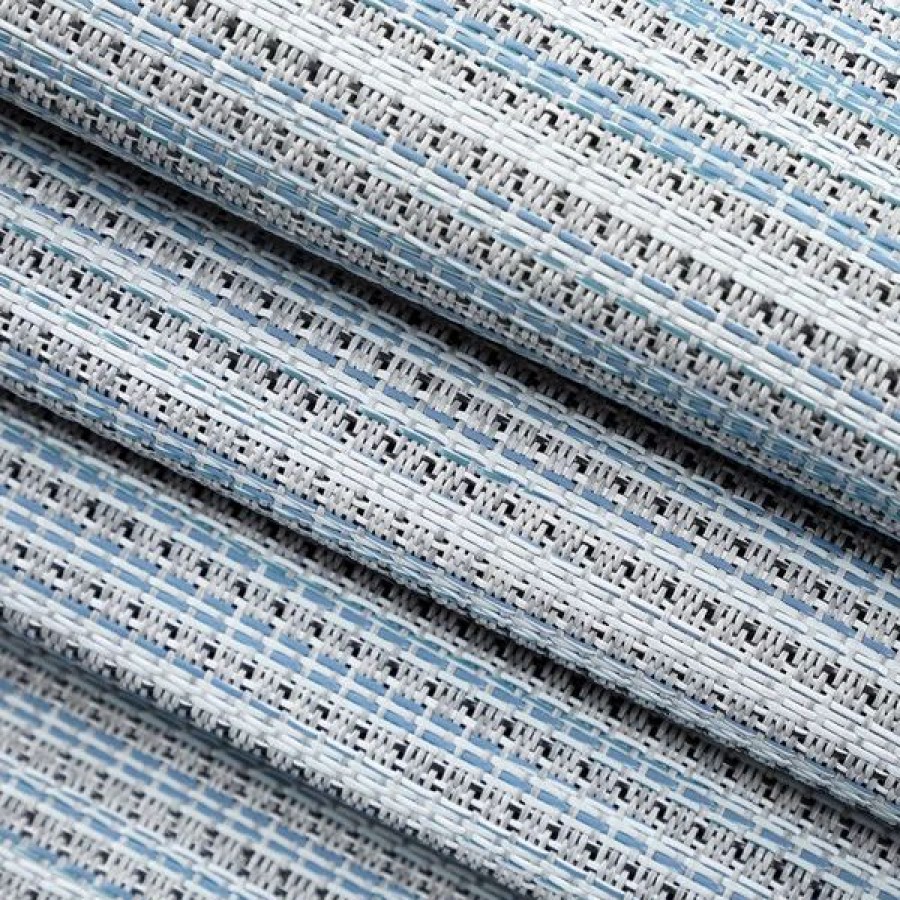 Outdoor Living Fabric * | Textilene Sailrite Vinyl Mesh Tremor Steel Blue 54 Fabric