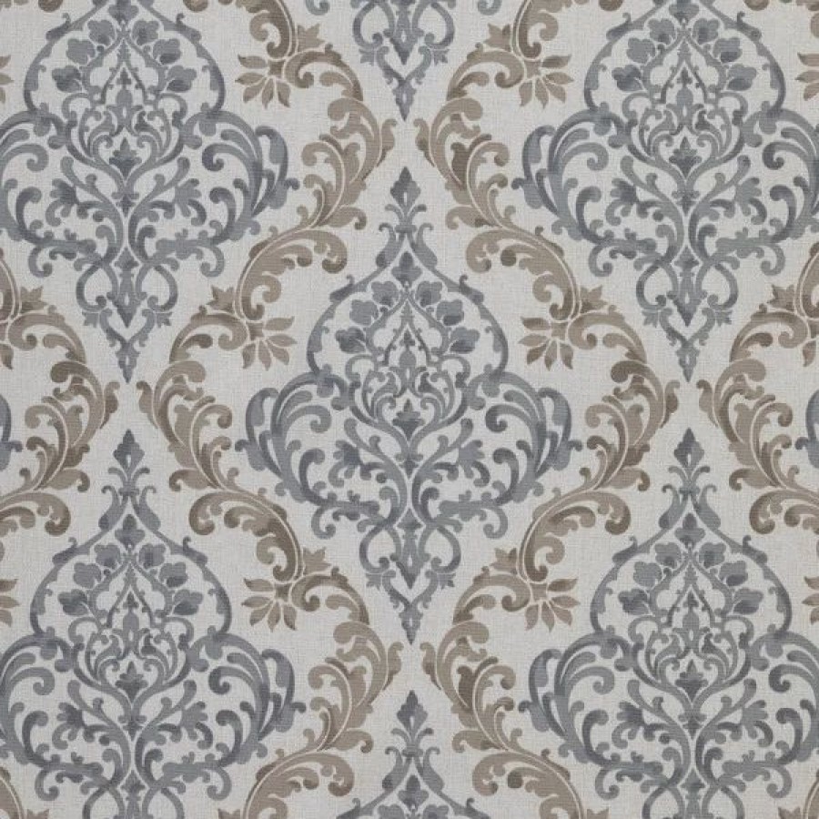 Indoor Fabric * | Magnolia Home Anna Pewter 54 Fabric