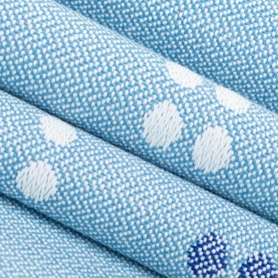 Indoor Fabric * | Outdura Jot Dot Electric Blue 54 Upholstery Fabric (12400)