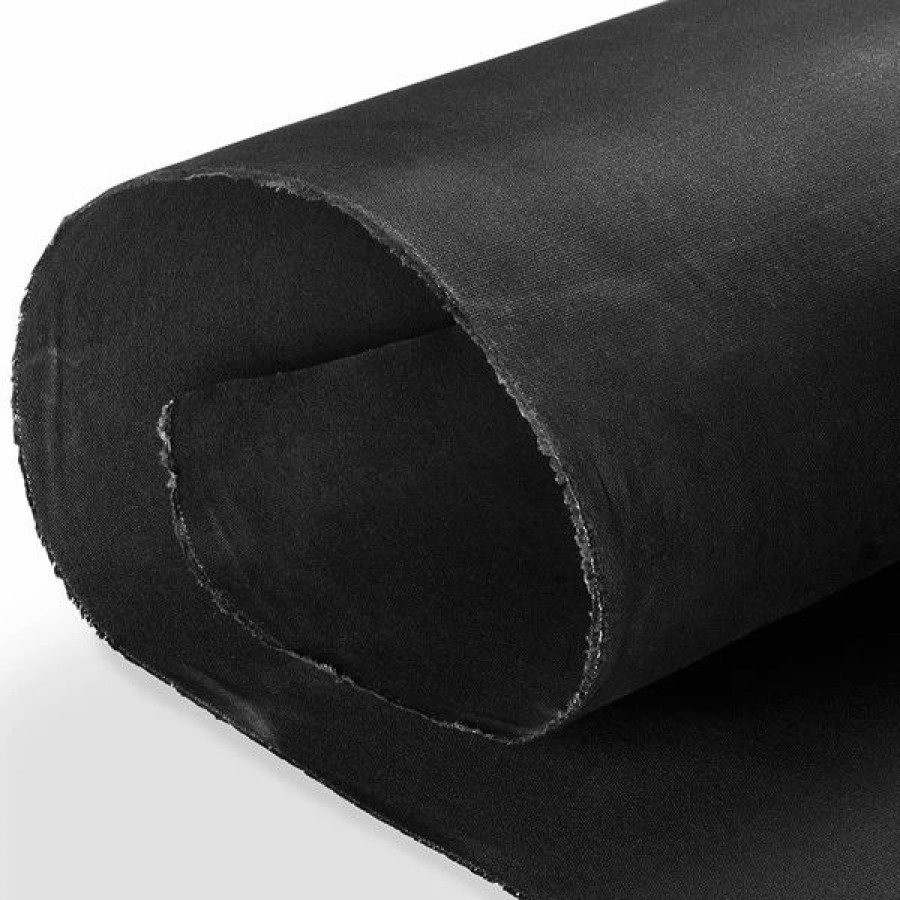 Hobby Fabric * | Durawax Heavy Waxed Canvas Cotton Duck 12 Oz. Black 57 Fabric