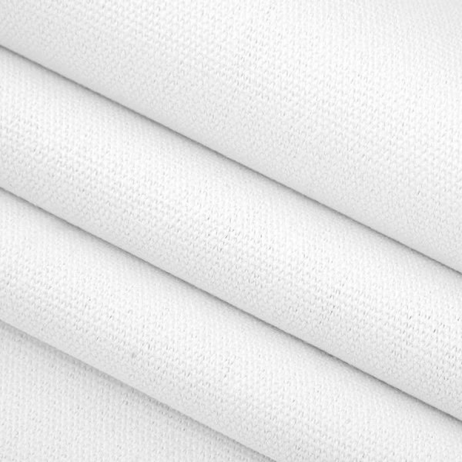 Hobby Fabric * | Nimbus Cotton Duck 12 Oz. White 57 Fabric