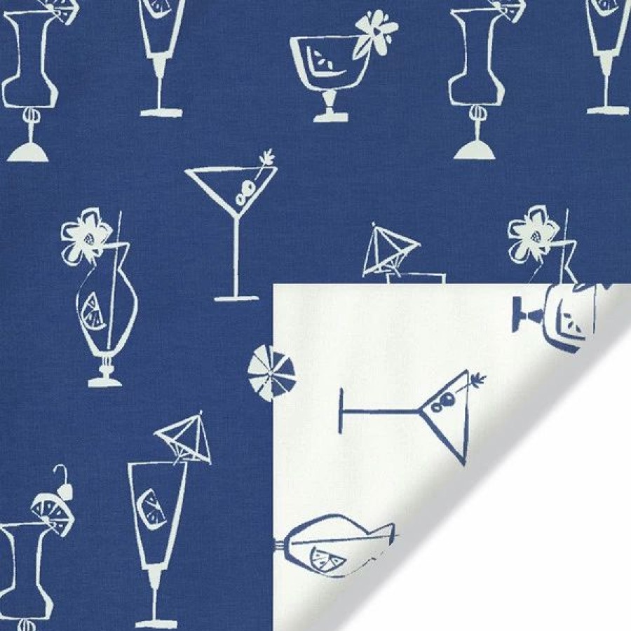 Outdoor Living Fabric * | Covington Outdoor Five O'Clock Somewhere Nautical 56 Fabric