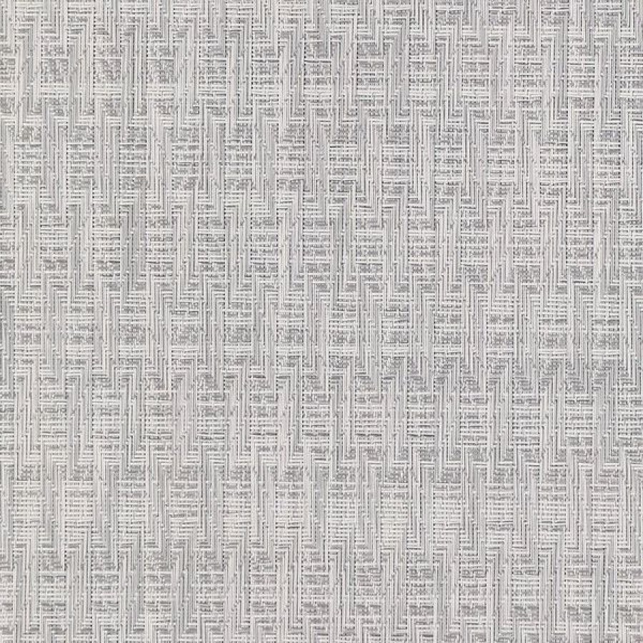 Outdoor Living Fabric * | Textilene Decorative Vinyl Mesh Silver Lining 54 Fabric