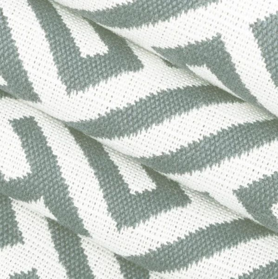 Indoor Fabric * | Outdura Labyrinth Aqua 54 Upholstery Fabric (12002)