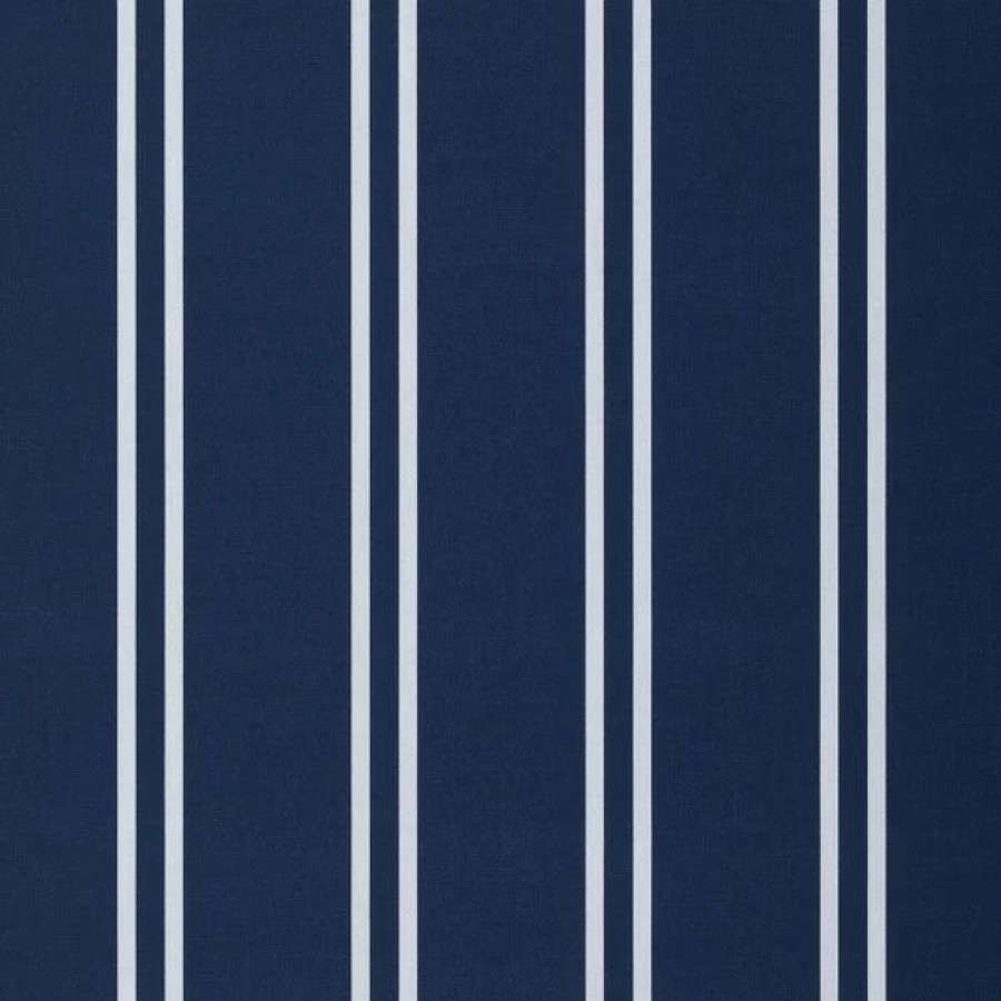 Outdoor Living Fabric * | Sattler Stripes Frame Blueberry 47 Awning Fabric (320560)