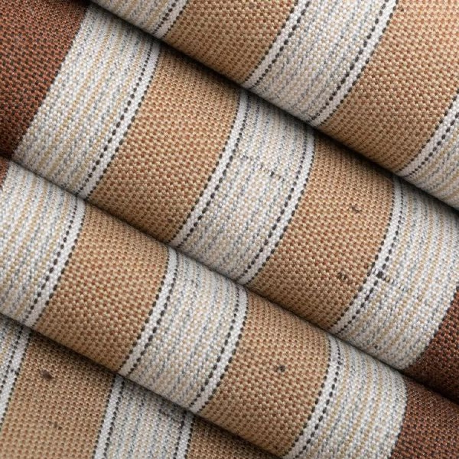 Outdoor Living Fabric * | Sattler Stripes Hike 47 Awning Fabric (364056)