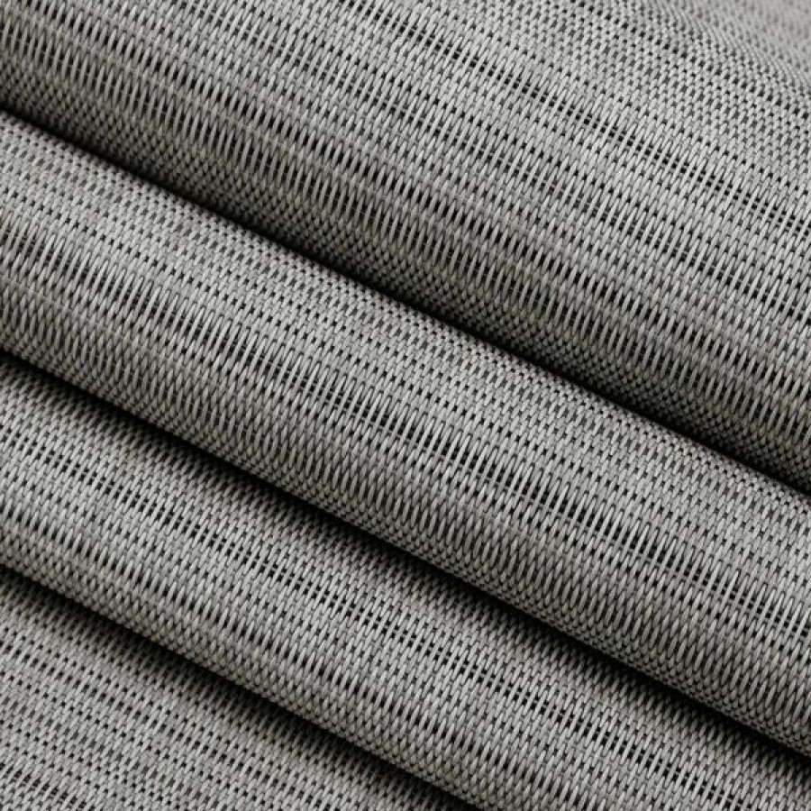 Outdoor Living Fabric * | Textilene Sailrite Vinyl Mesh Stria Smoke 54 Fabric