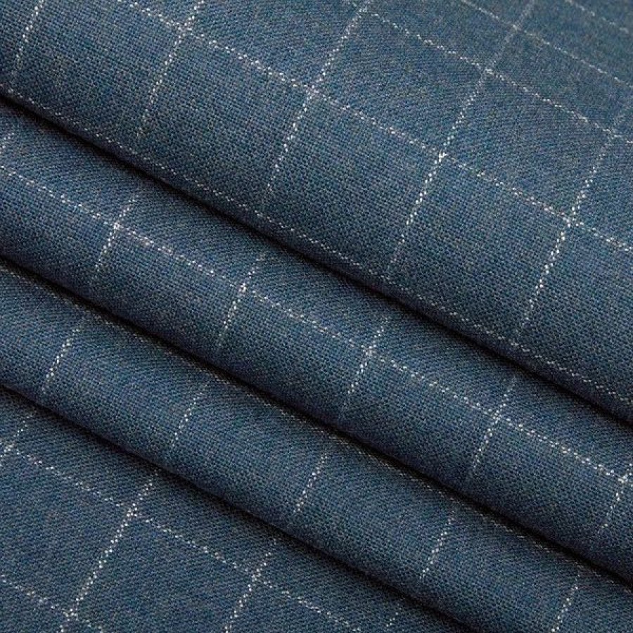 Indoor Fabric * | Sunbrella 48138-0001 Context Indigo 54 Upholstery Fabric