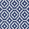 Outdoor Living Fabric * | Hilary Farr Outdoor Spf Del Sol Mediterranean Blue 54 Fabric