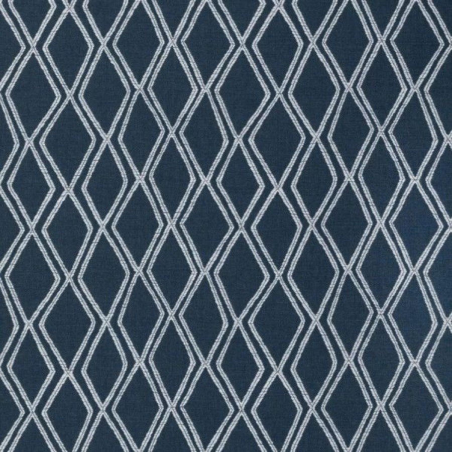 Indoor Fabric * | Sunbrella 146206-0001 Voyage Indigo 54 Upholstery Fabric