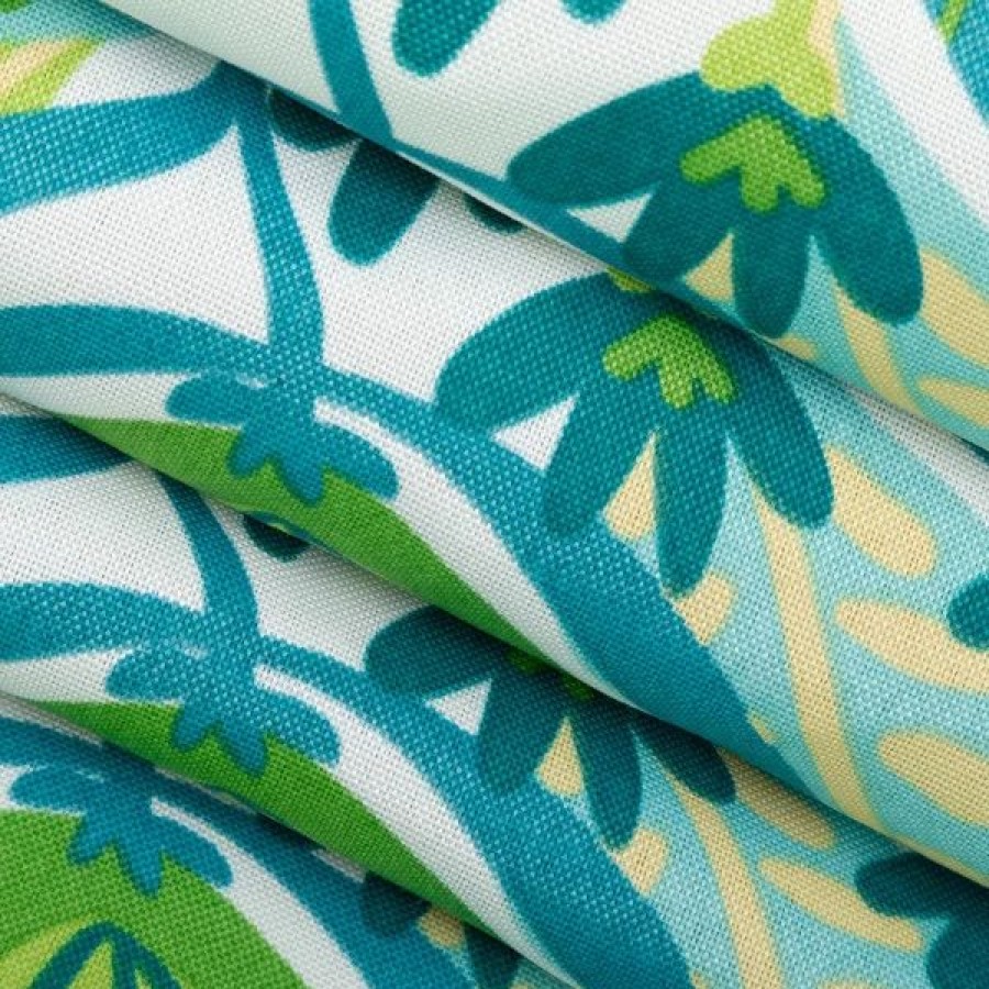 Outdoor Living Fabric * | Solarium Fournett Palm 54 Outdoor Fabric