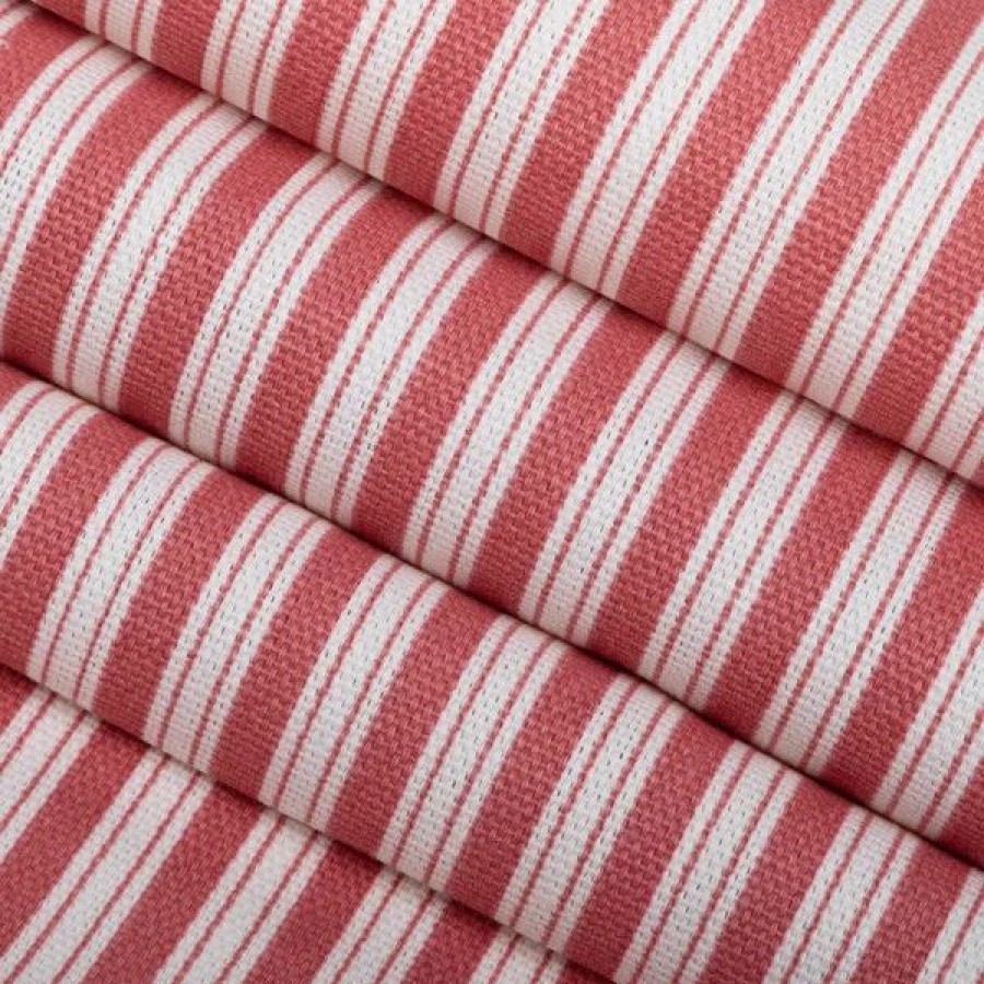 Indoor Fabric * | Magnolia Home Polo Stripe Calypso 55 Fabric