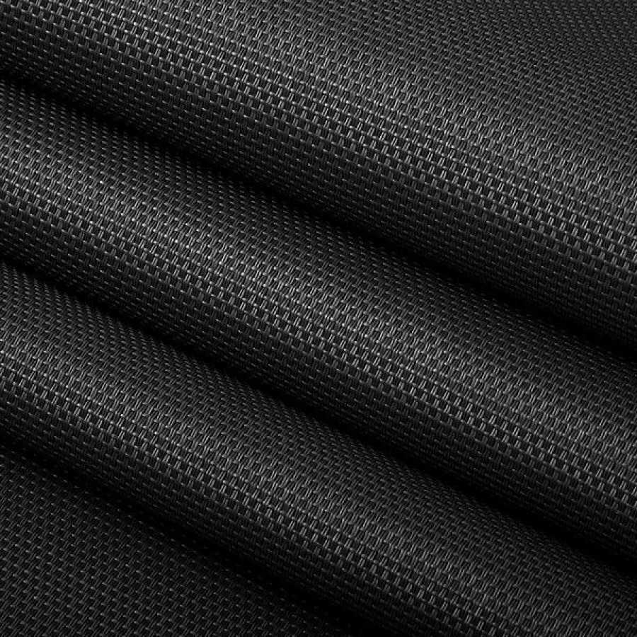 Outdoor Living Fabric * | Textilene Sunsure Vinyl Mesh Black 54 Fabric