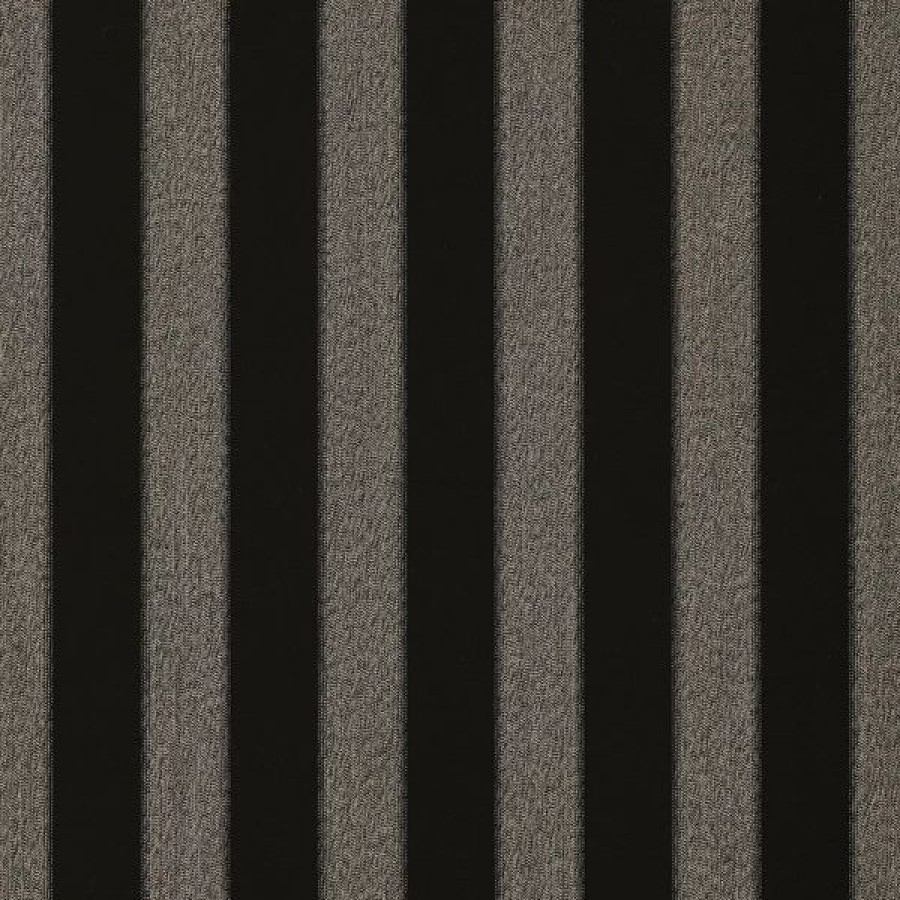 Indoor Fabric * | Sunbrella 56109-0001 Centered Onyx 54 Upholstery Fabric