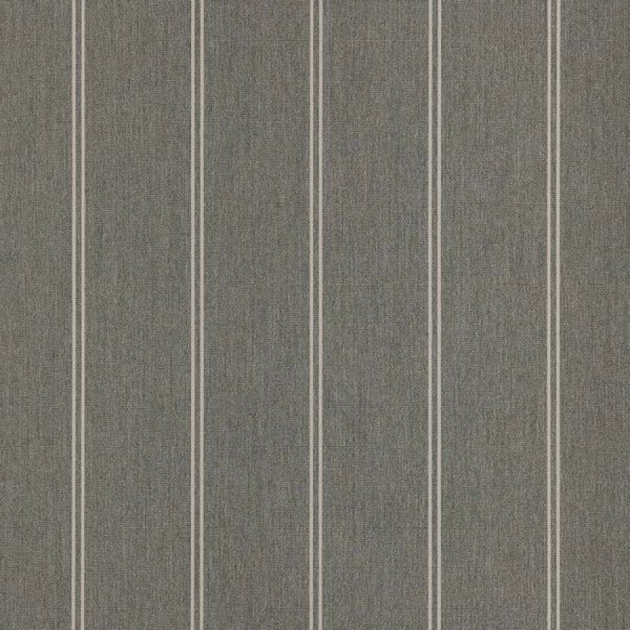 Outdoor Living Fabric * | Sunbrella Awning Stripe 4835-0000 Cooper Ash 46 Fabric