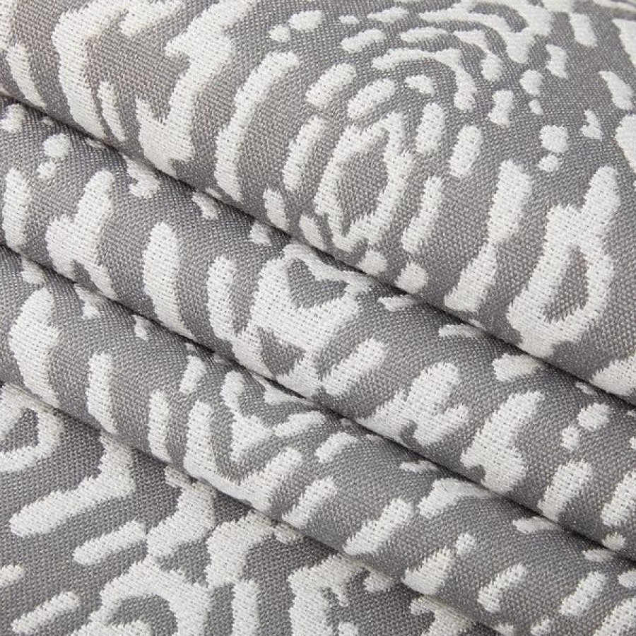 Outdoor Living Fabric * | Hilary Farr Outdoor Spf Riff Dolphin 54 Fabric