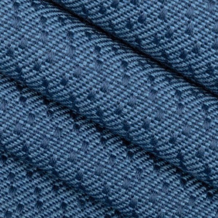 Indoor Fabric * | Outdura Raindrop Lapis 54 Upholstery Fabric (12809)